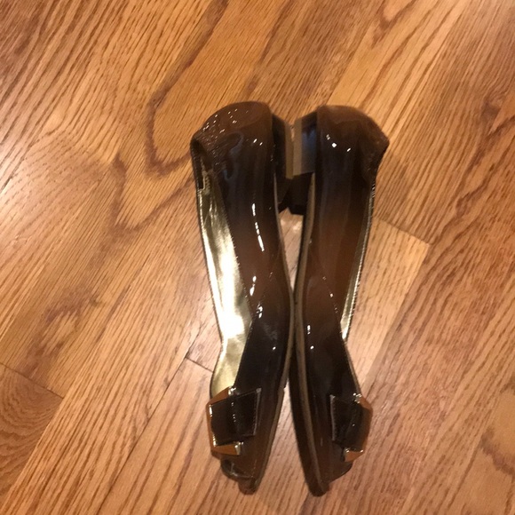 BCBGirls Peep Toe Flat - Picture 6 of 7